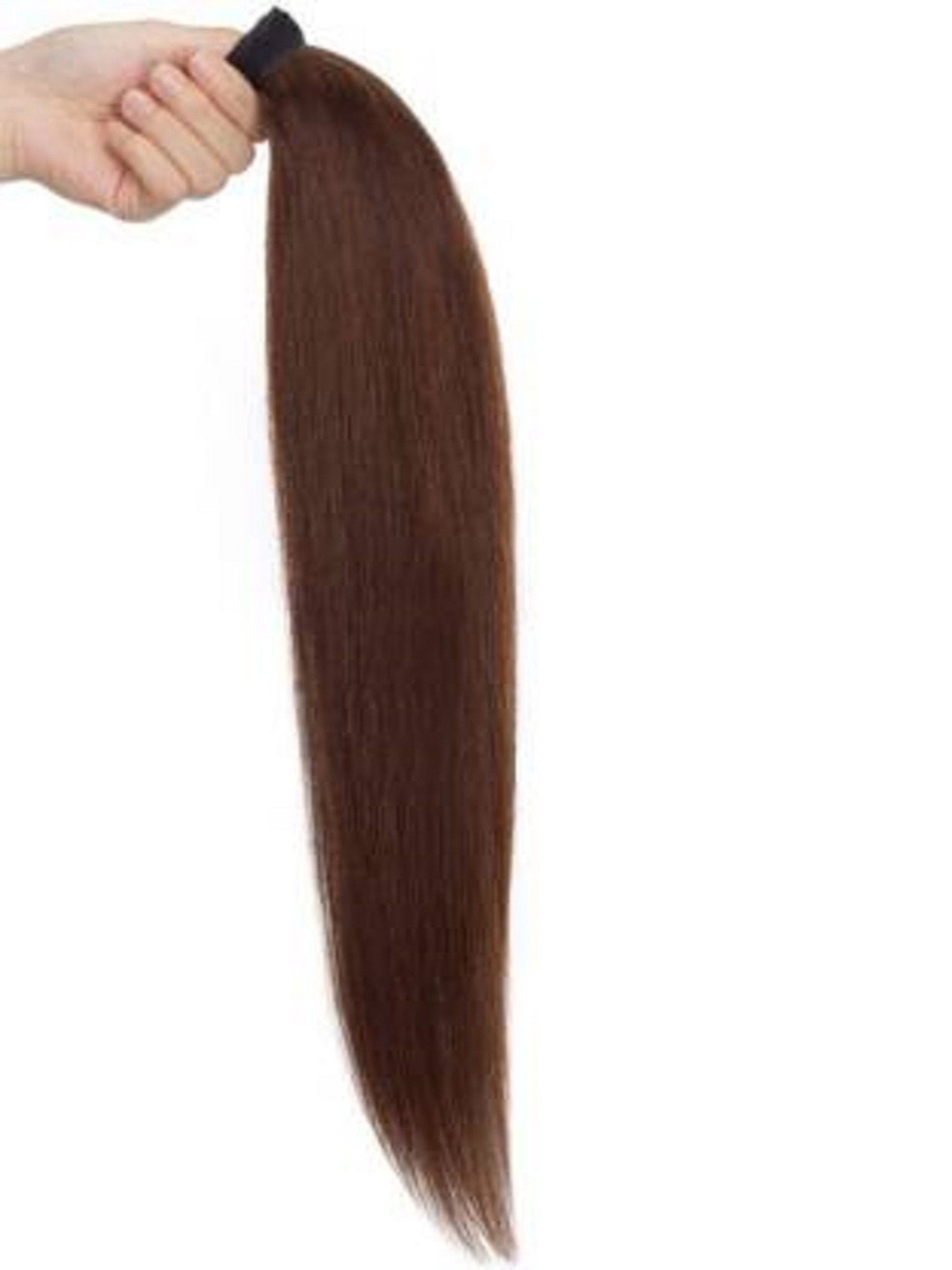 

HAVEREAM Clip-In Waterproof Straight Ponytail Hair Extension - Brown - 24 Inch