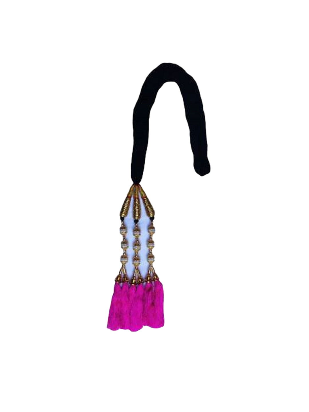 

ABRISH Embellished Hair Accessory, Black