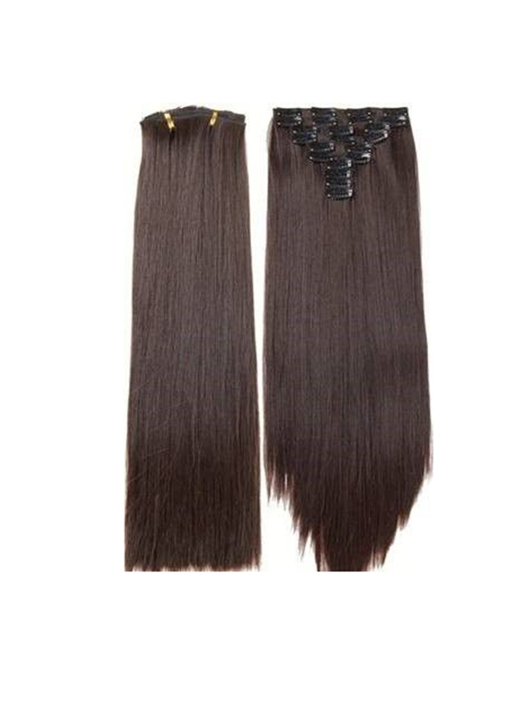 

HAVEREAM Clip-In Ponytail Straight Hair Extension - Brown