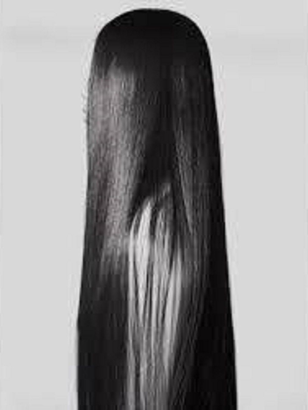 

HAVEREAM Clip-In Waterproof Straight Toupee Hair Extension - Black - 24 Inch