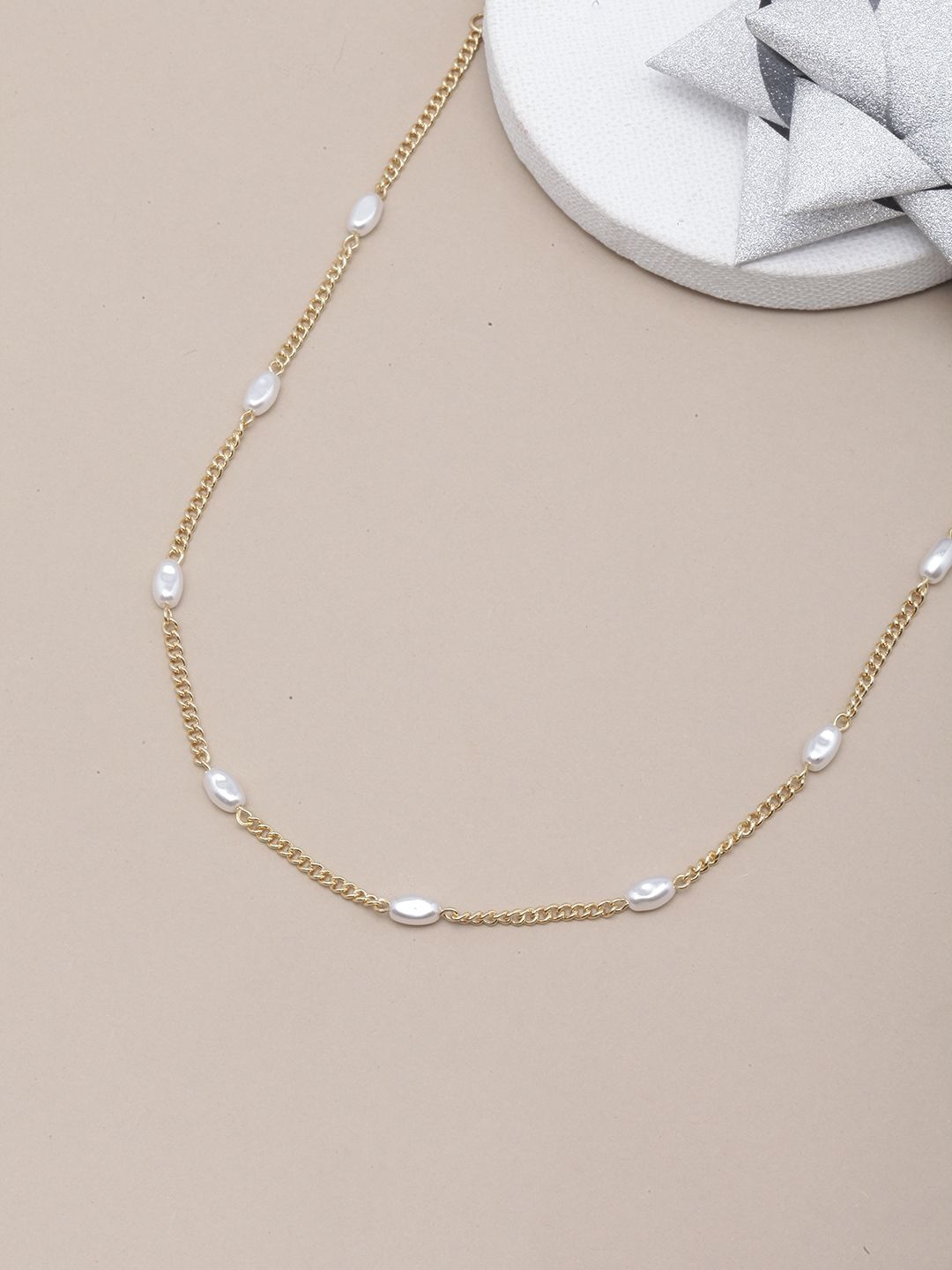 

KPOP Brass Gold-Plated Handcrafted Necklace