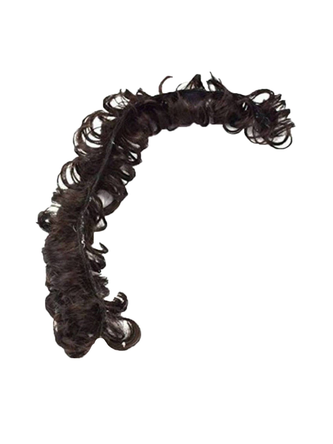 

HAVEREAM Clip In Bun Wavy Hair Extension - Black - 24 Inch, Brown