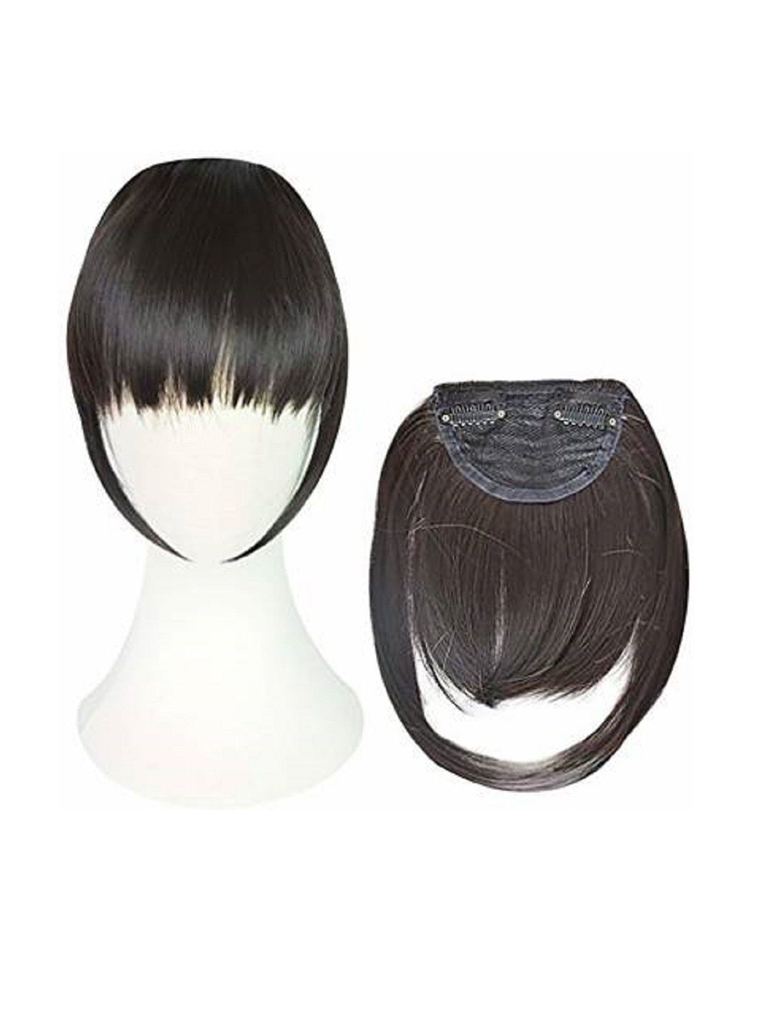 

SHENY Clip In Scalp Topper Straight Hair Extension - Brown - 10 Inch