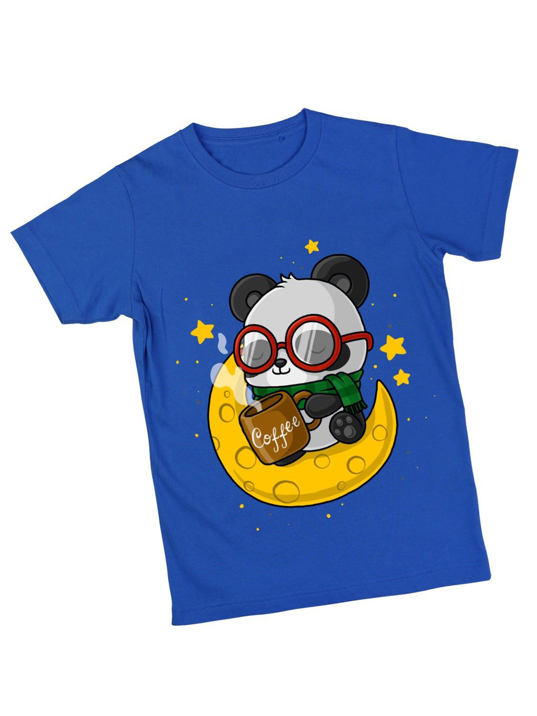 

BAESD Unisex Kids Graphic Printed Round Neck Cotton T-shirt, Blue