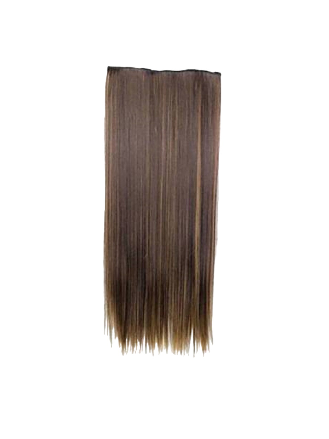 

ABRISH Clip In Locks Straight Hair Extension 24Inch - Brown