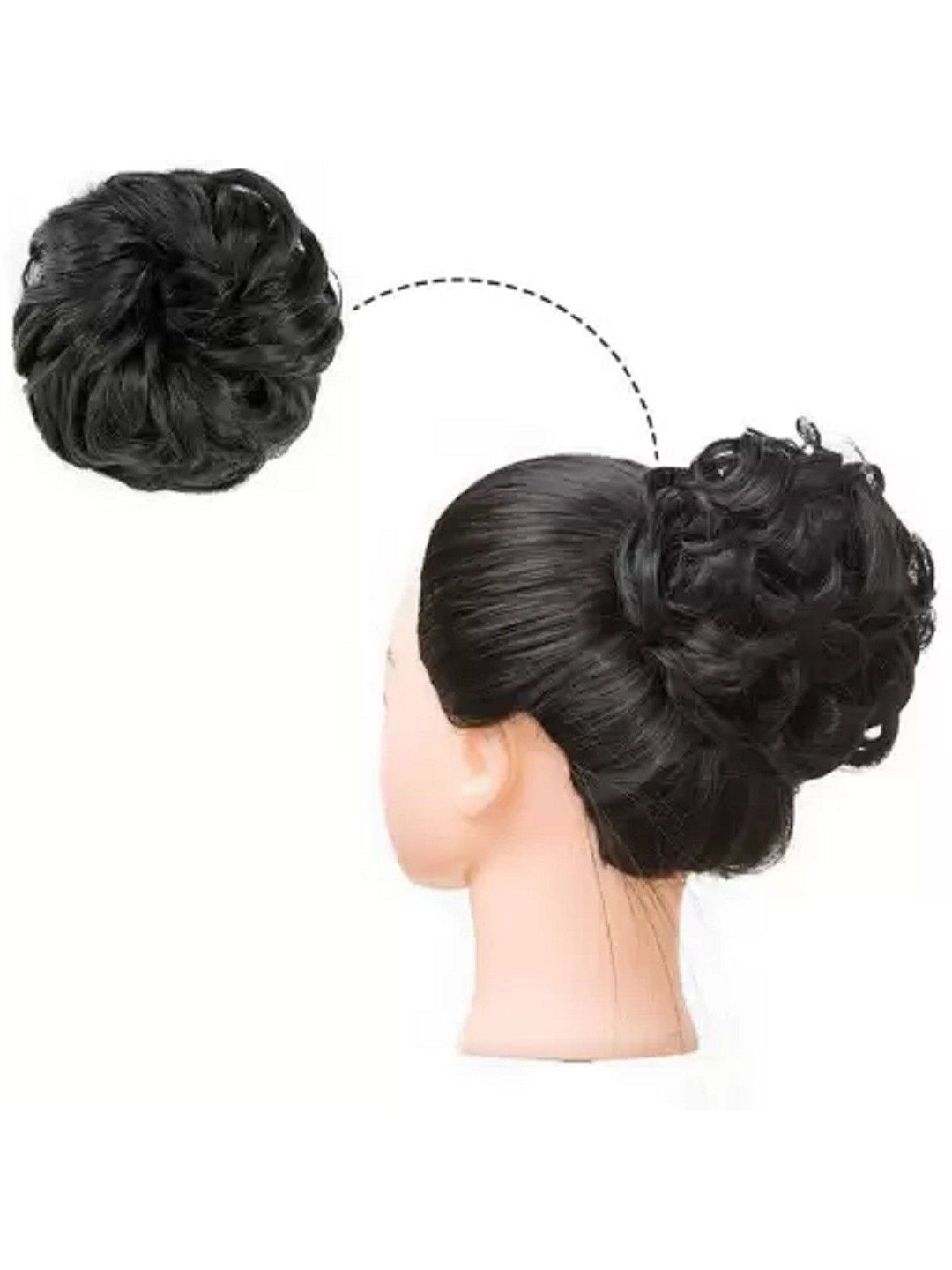 

HAVEREAM Bun Hair Extension- Black