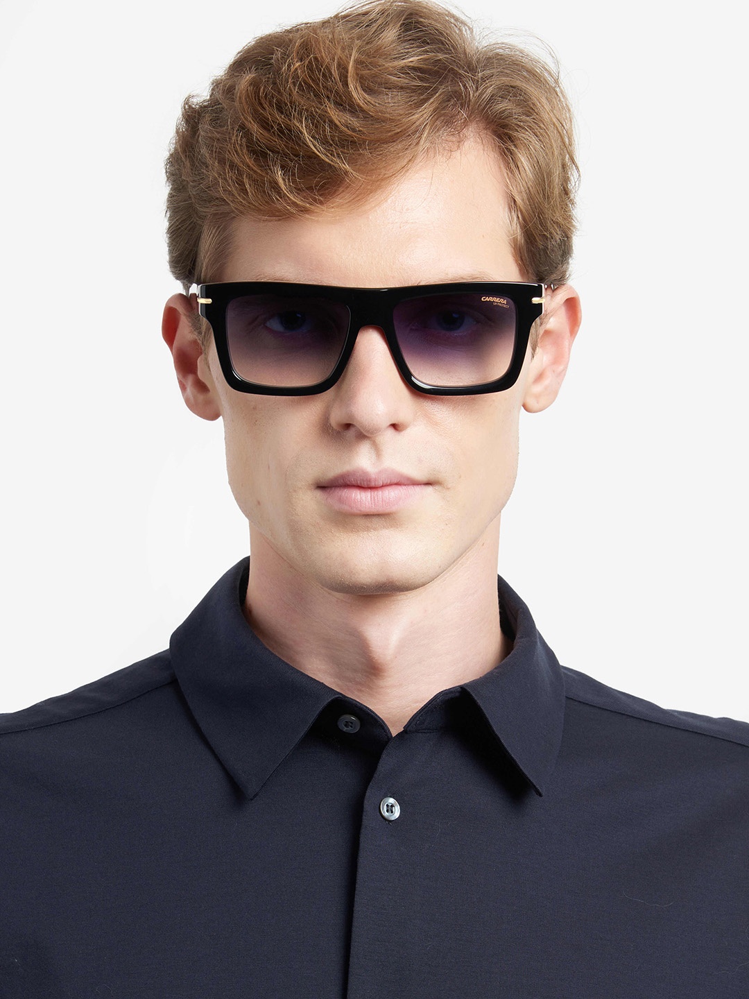 

Carrera Unisex Other Sunglasses with UV Protected Lens 205826M4P5408, Blue