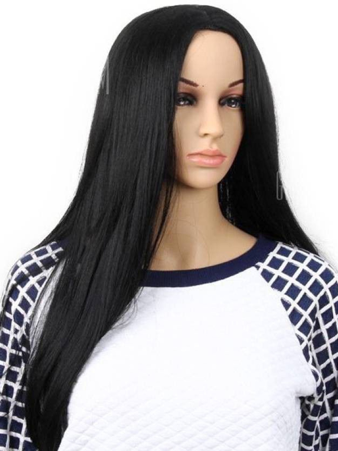 

HAVEREAM Halo Toupee Straight Hair Extension - Black - 8 Inch