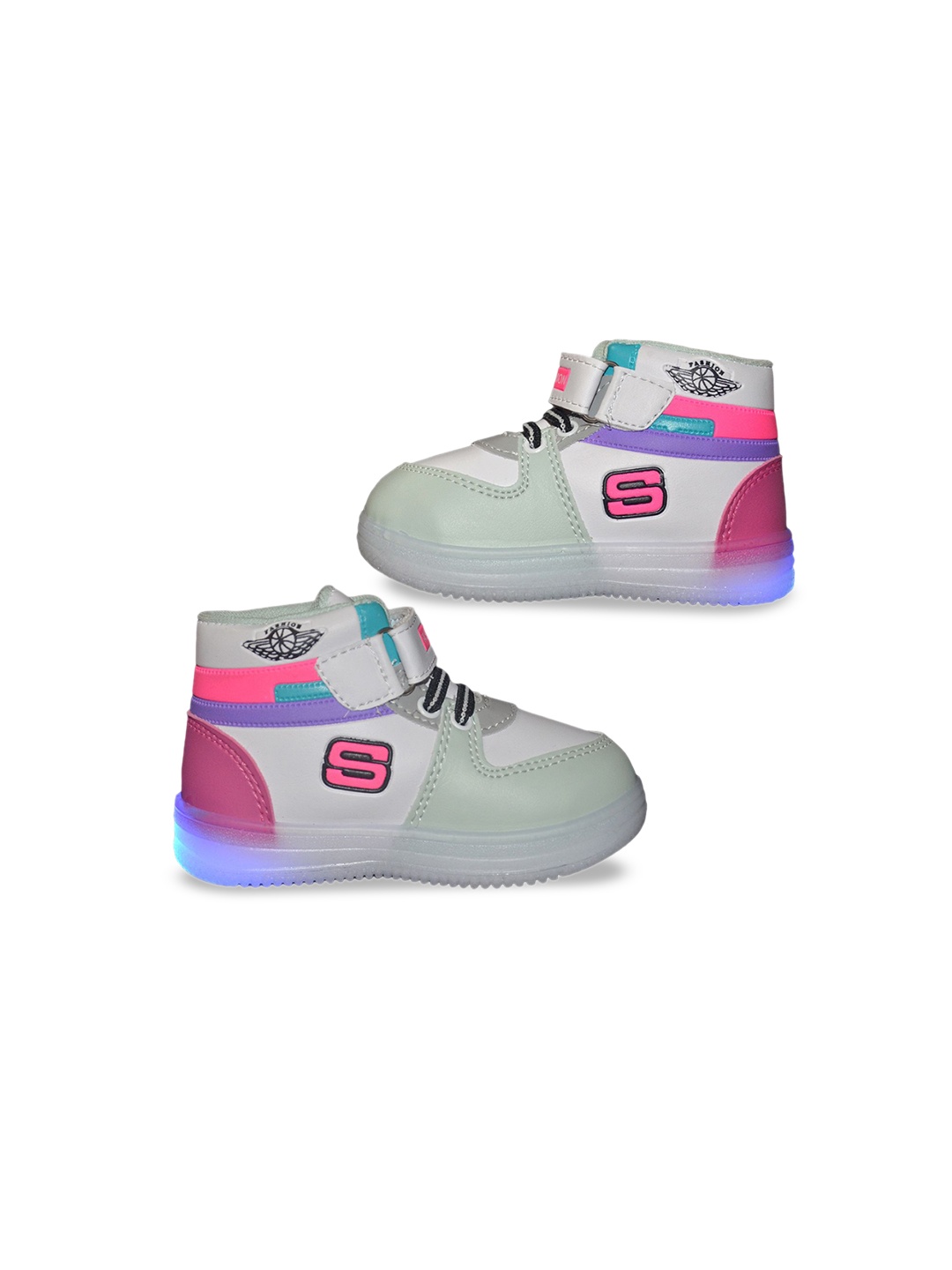 

NEW STEPS Unisex Kids Sneakers, Pink