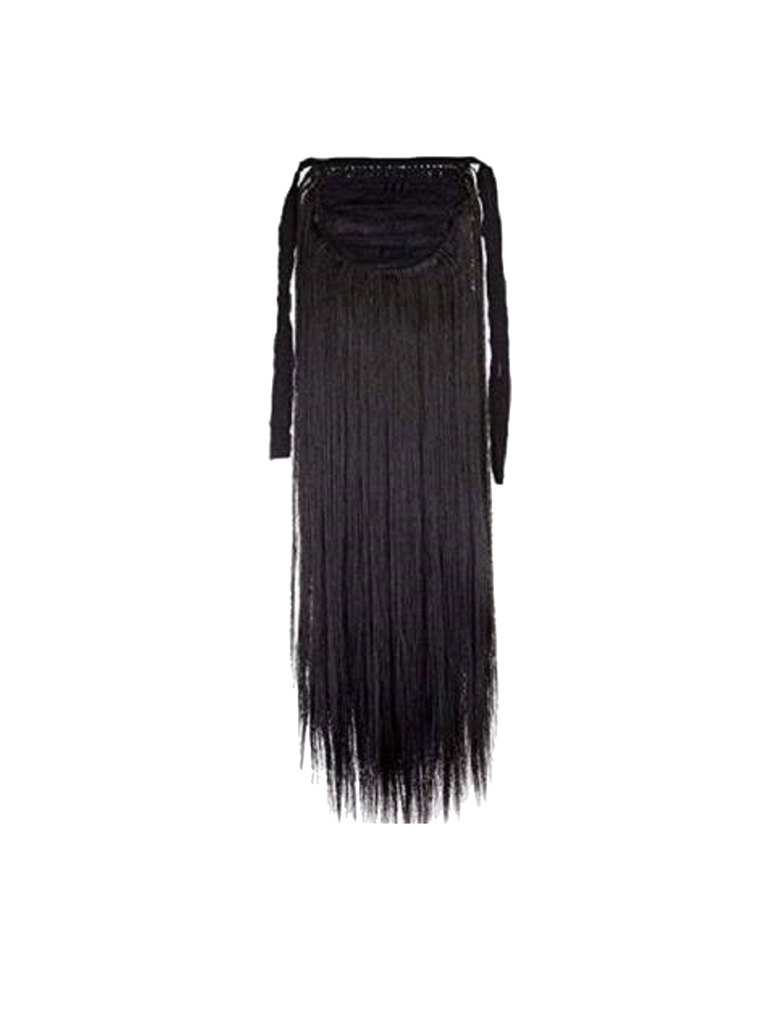

HAVEREAM Tape In Ponytail Straight Hair Extension - Black - 24 Inch
