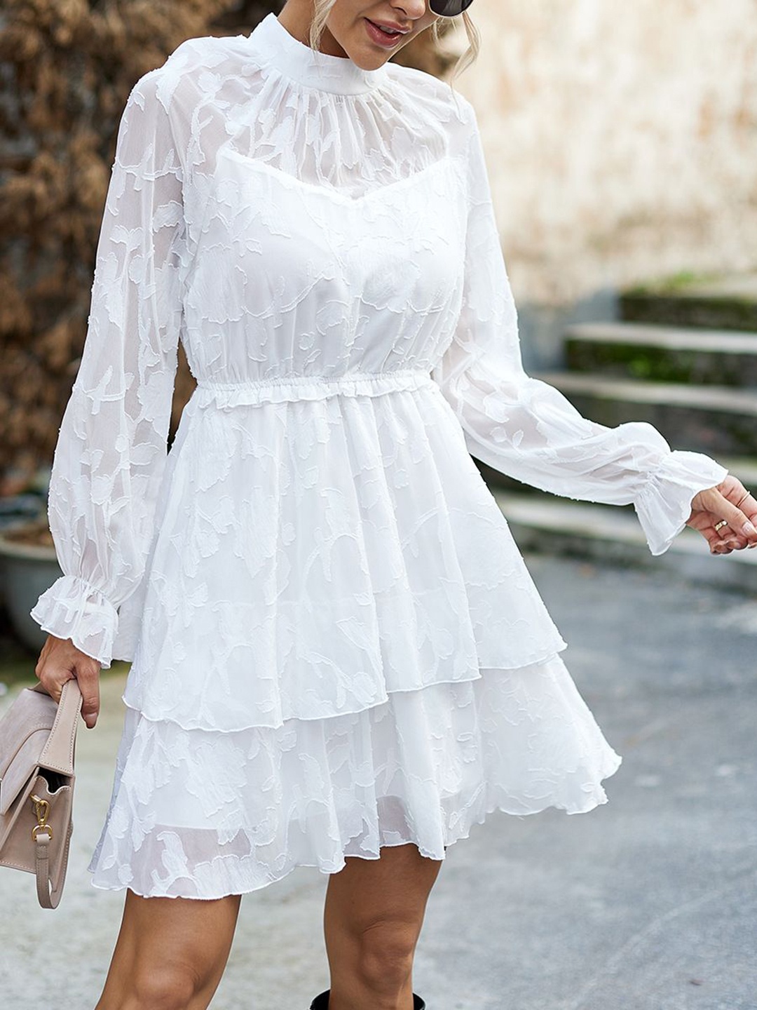 

StyleCast A-Line Mini Dress, White