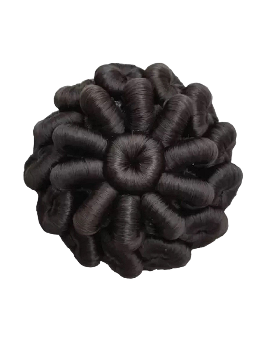 

HAVEREAM Clip-In Waterproof Wavy Bun Hair Extension - Black - 24 Inch