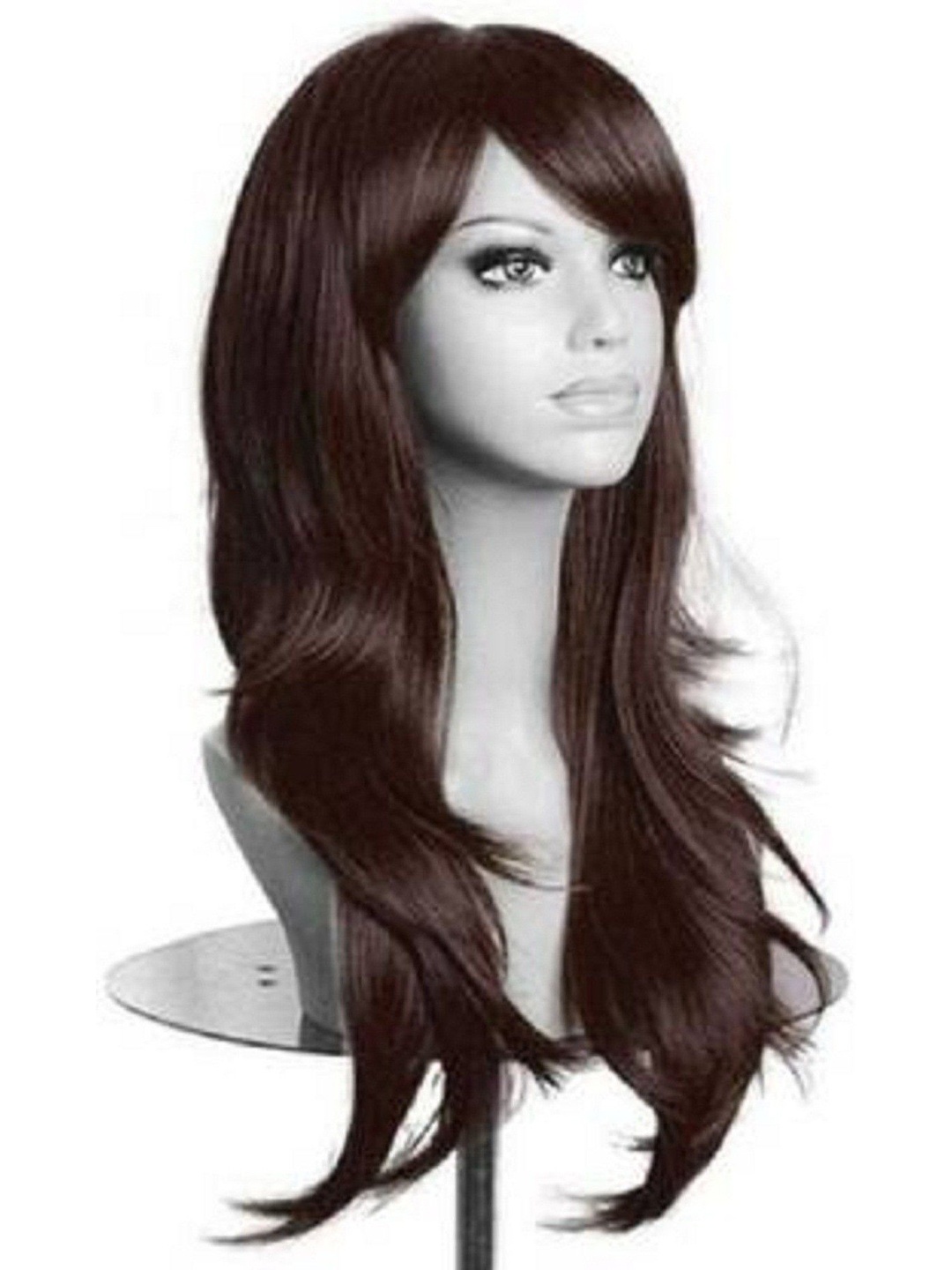 

HAVEREAM Wavy Scalp Topper Hair Extension - Brown - 24inch