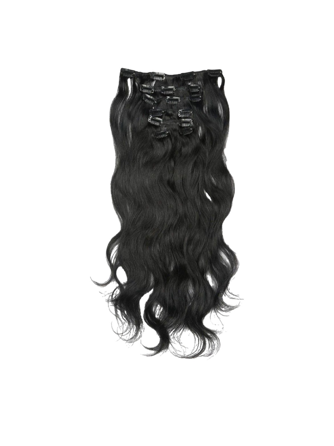 

HAVEREAM Clip-In Wavy Locks Hair Extension - Black - 24 Inch