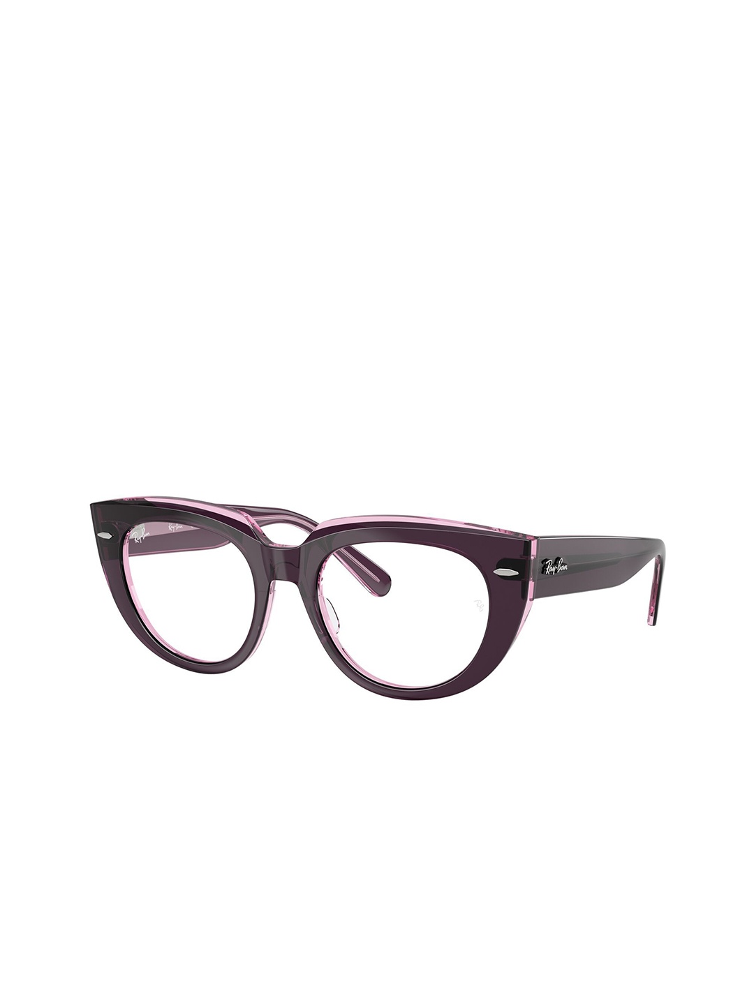 

Ray-Ban Full Rim Oval Acetate Frames, Black