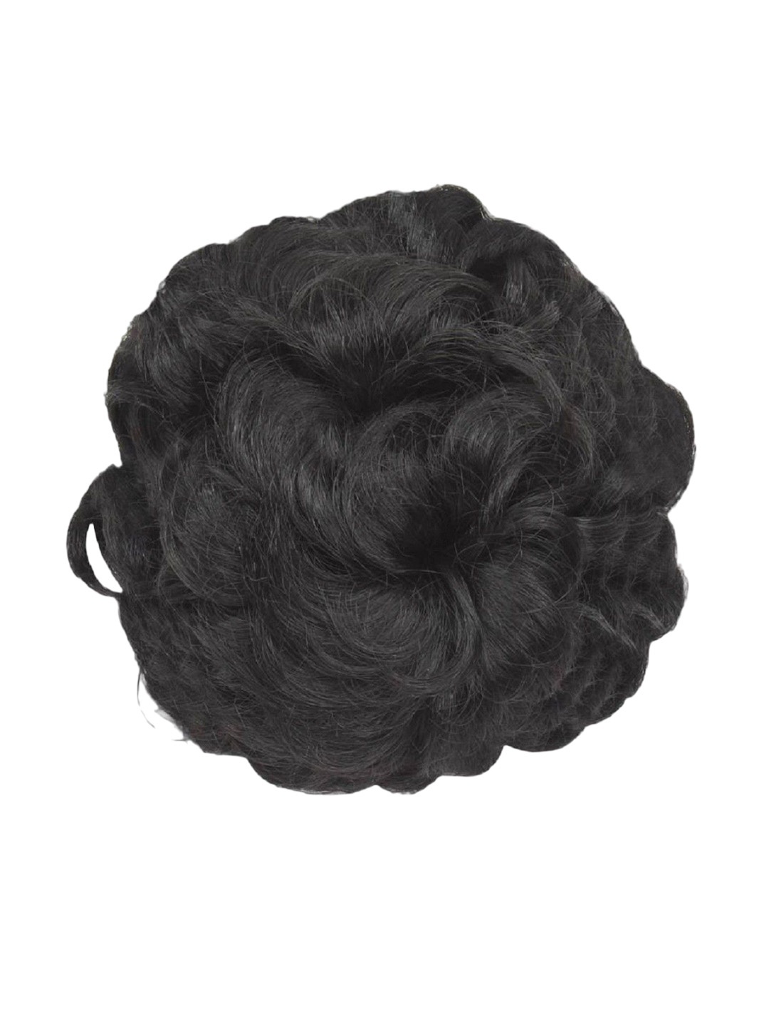 

HAVEREAM Clip-In Curly Bun Hair Extension - Black - 4.7 Inch