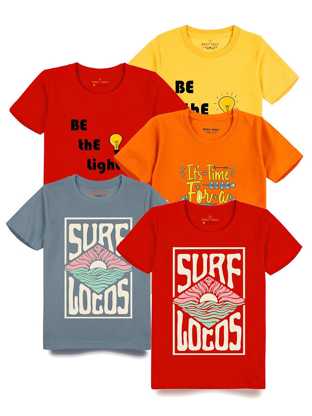 

AUSK Boys 5 Printed Applique T-shirt, Red