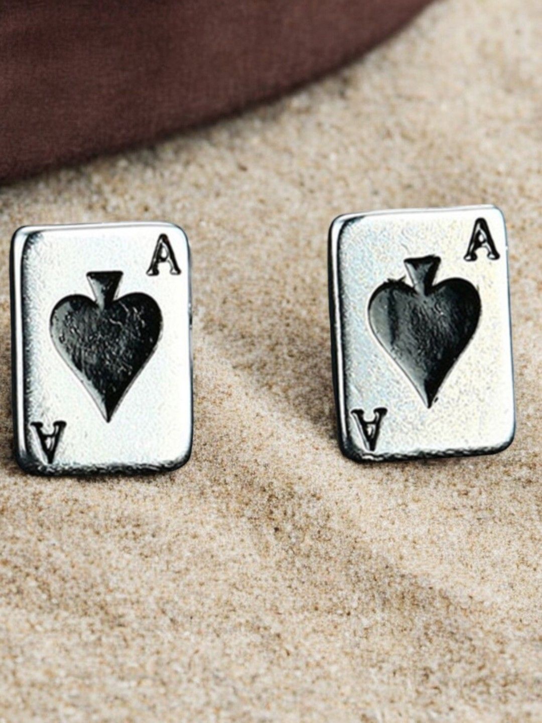 

fabula Stainless Steel Contemporary Studs, Silver