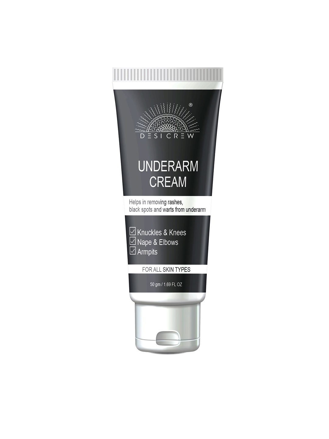 

Desi Crew Underarm Whitening Cream - 50g, Black