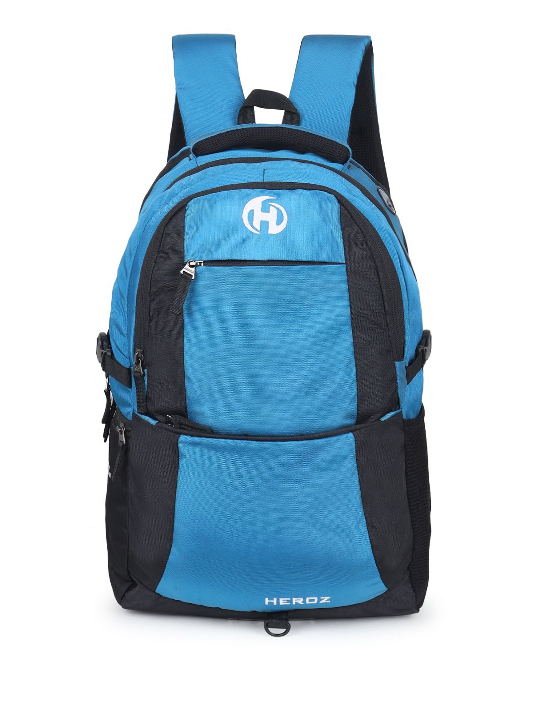 

HEROZ Up To 18 Inch Brand Logo Printed Backpacks, Blue