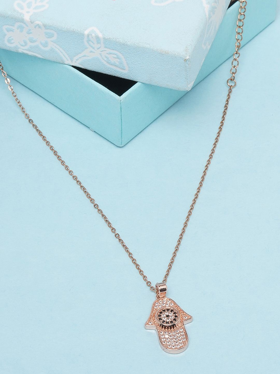 

KPOP Rose Gold-Plated Pendant With Chain
