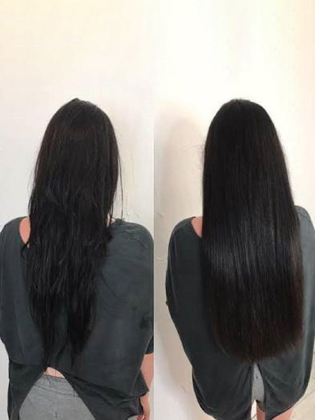 

HAVEREAM Clip In Locks Straight Hair Extension - Black - 24 Inch