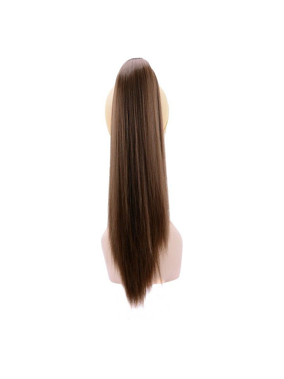 

HAVEREAM Clip-In Ponytail Straight Hair Extension - Brown - 24 inch
