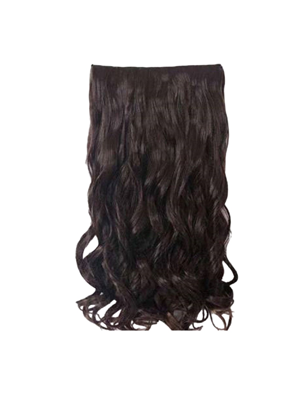 

ABRISH Clip-In Wavy Locks Hair Extension - 24 Inch - Brown