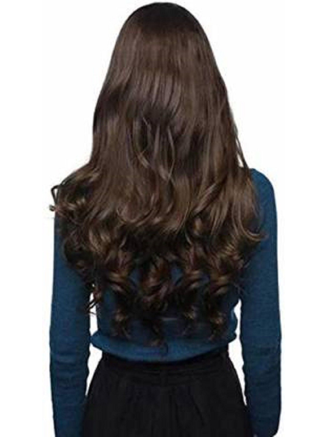 

SHENY Clip-In Wavy Locks Hair Extension - Black - 61 Cm