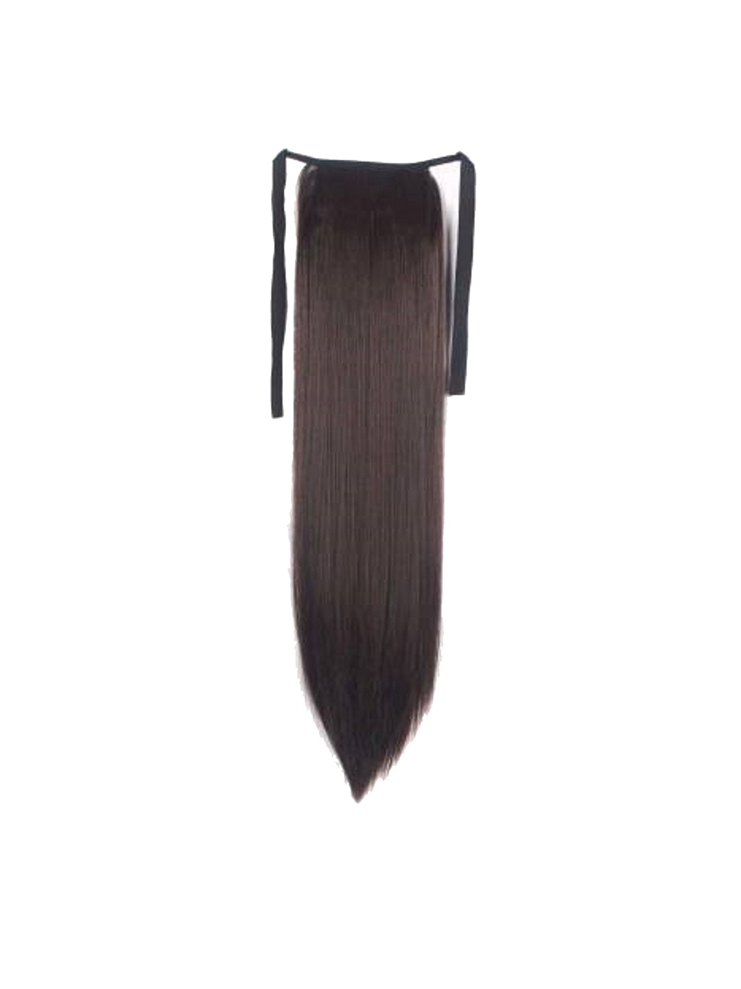 

HAVEREAM Tape In Ponytail Straight Hair Extension - Brown - 24 Inch