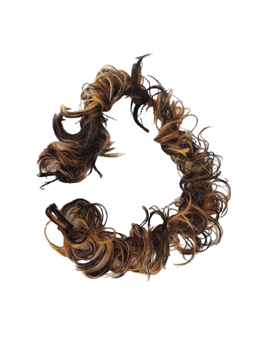 

ABRISH Tape In Twists Highlight Curly Hair Extension - Brown & Gold Highlights - 22 Inch