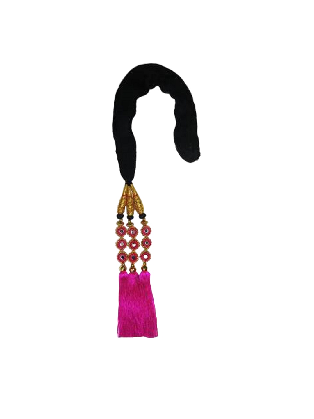 

SHENY Women Embellished Ponytail Holders, Black