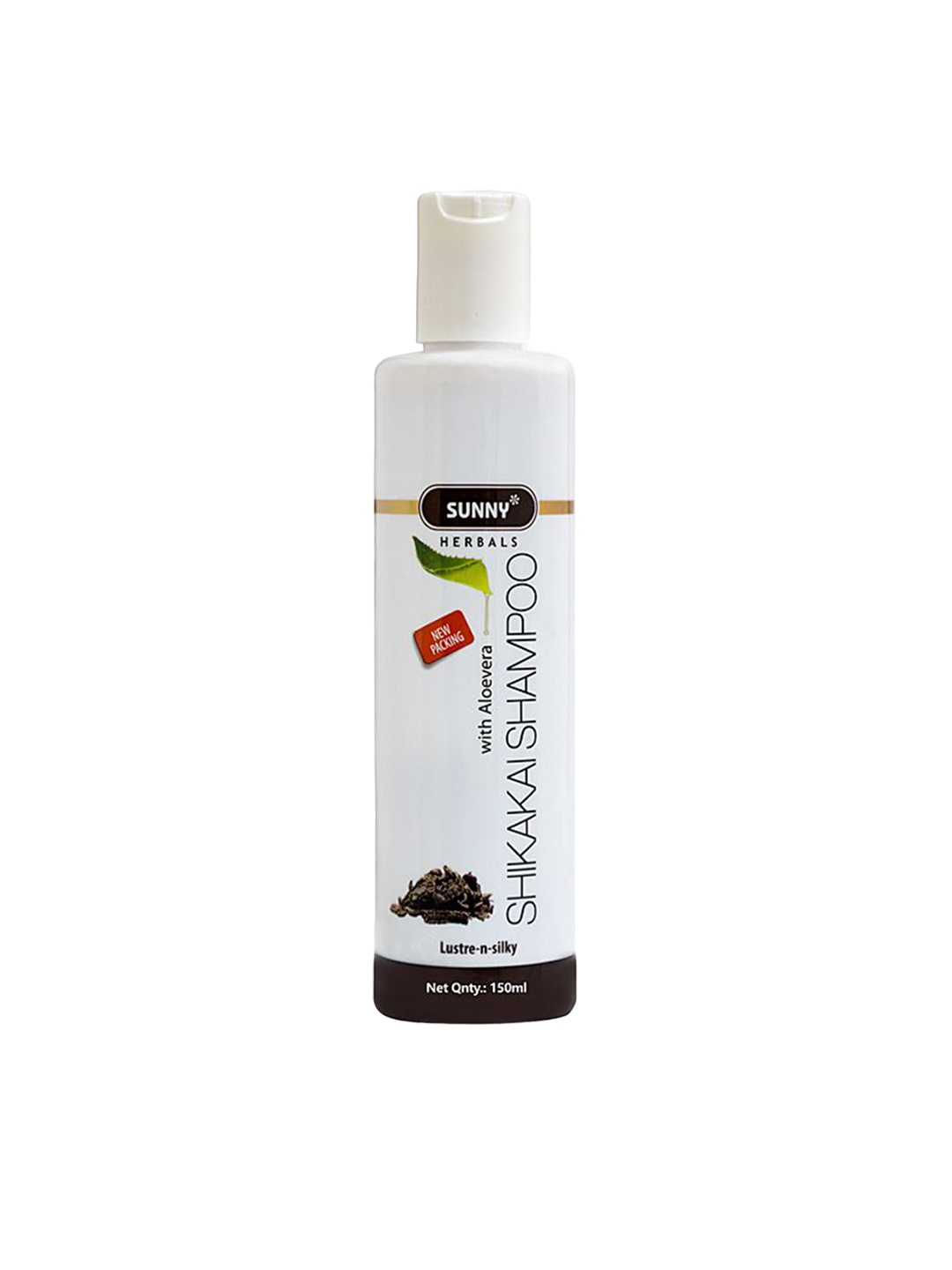 

SUNNY HERBALS Lustre & Silky Shikakai Shampoo With Aloe Vera 150 ml, Brown