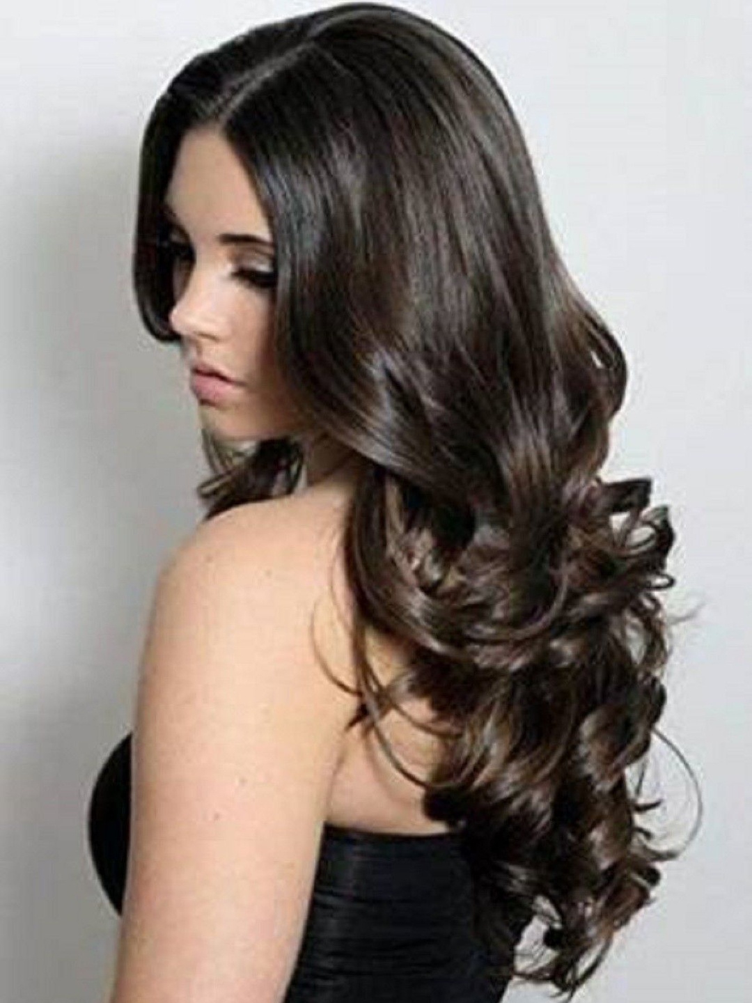 

ABRISH Clip-In Wavy Locks Hair Extension - Black - 24 Inch