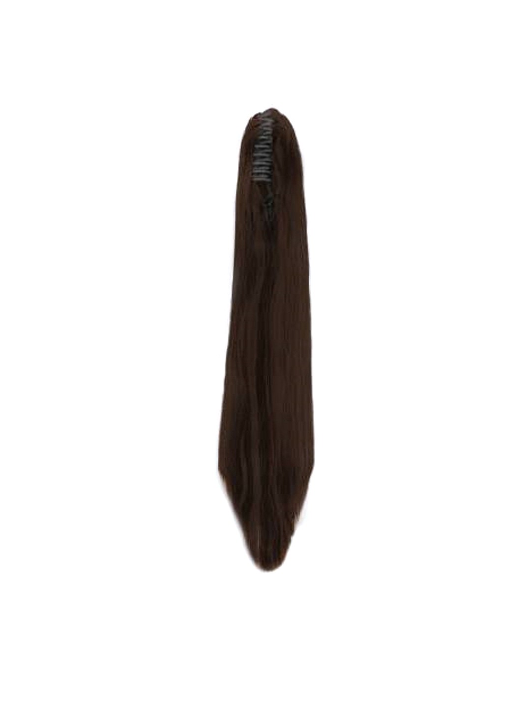

ABRISH Clip-In Straight Ponytail Hair Extension - Brown - 24 Inch