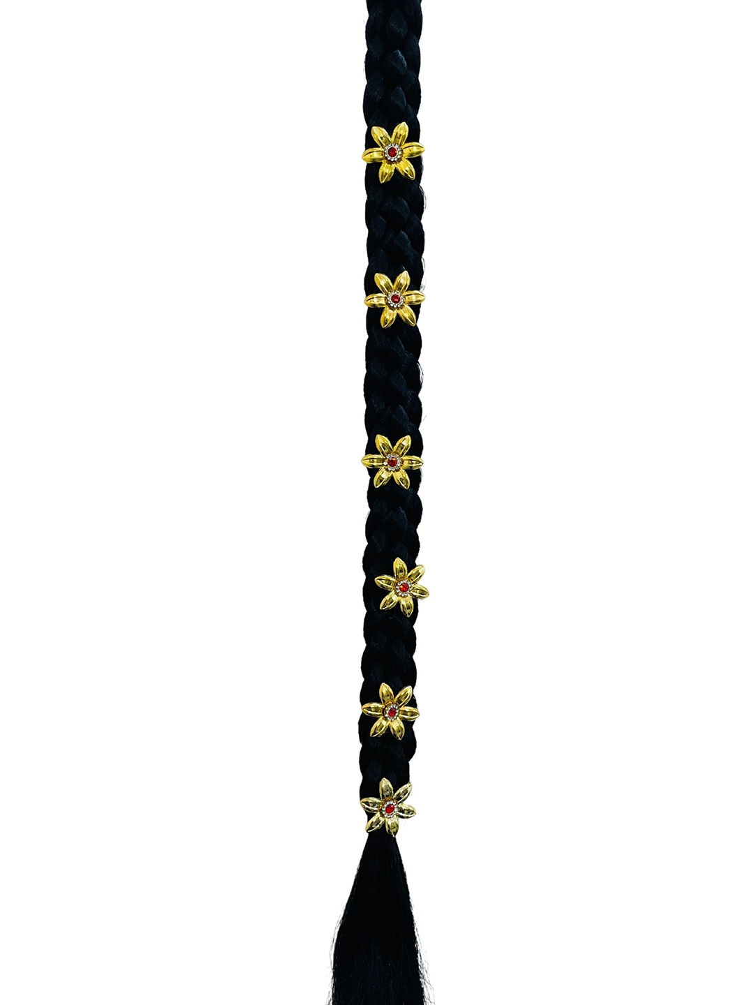 

ABRISH Straight Braided Hair Extension-Black