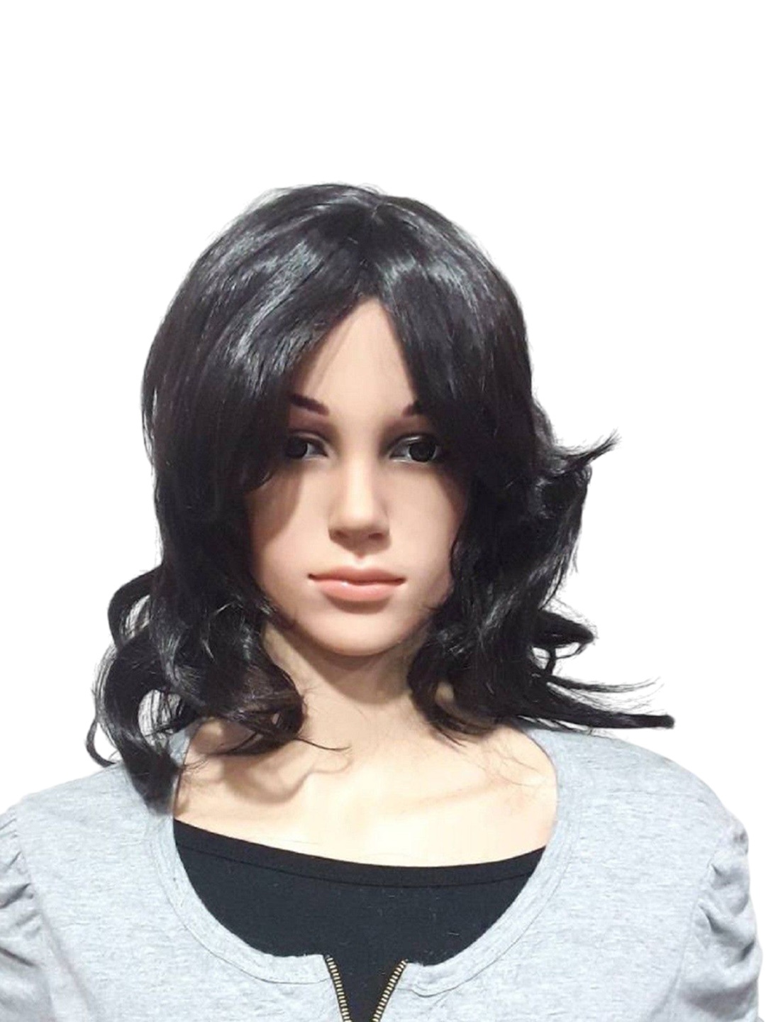 

HAVEREAM Halo Wavy Scalp Topper Hair Extension - Black - 8.6 Inch