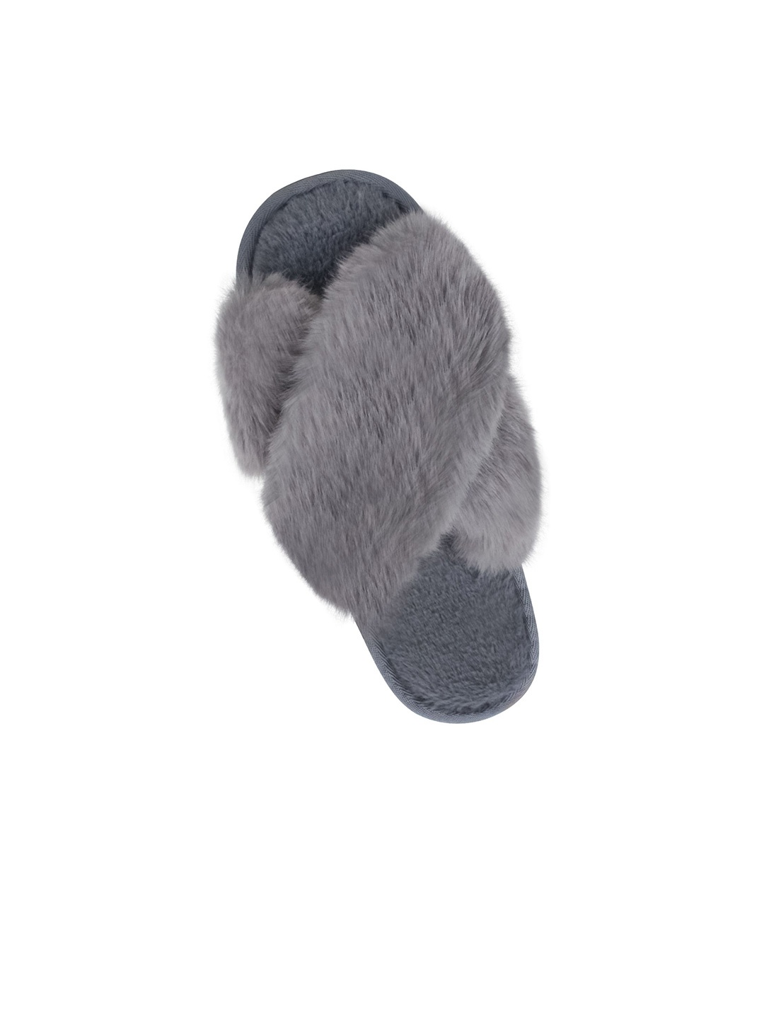

JENNA Women Winter Room Slippers, Grey