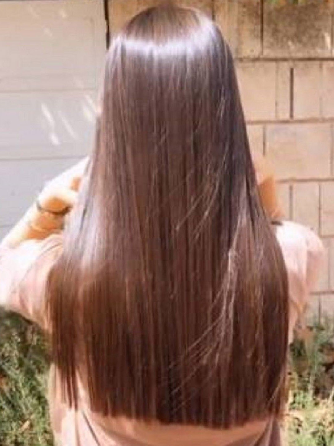 

SHENY Clip-In Straight Locks Hair Extension - Brown - 61 Cm
