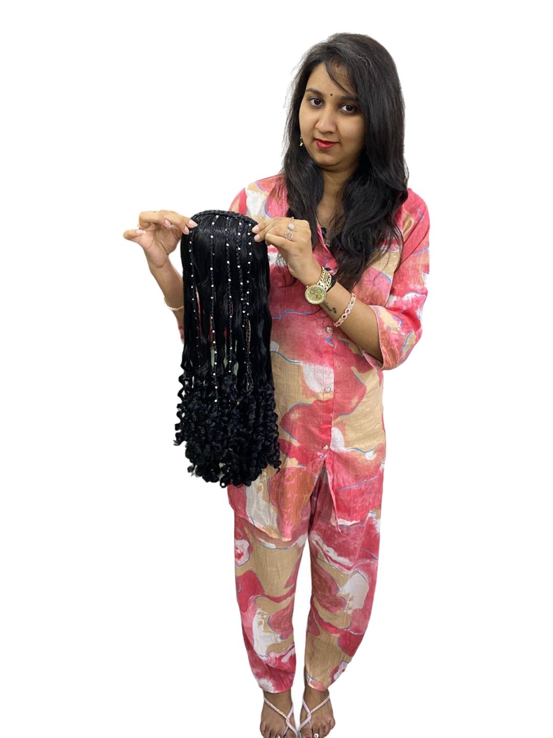 

HAVEREAM Curly Hair Extension - Black