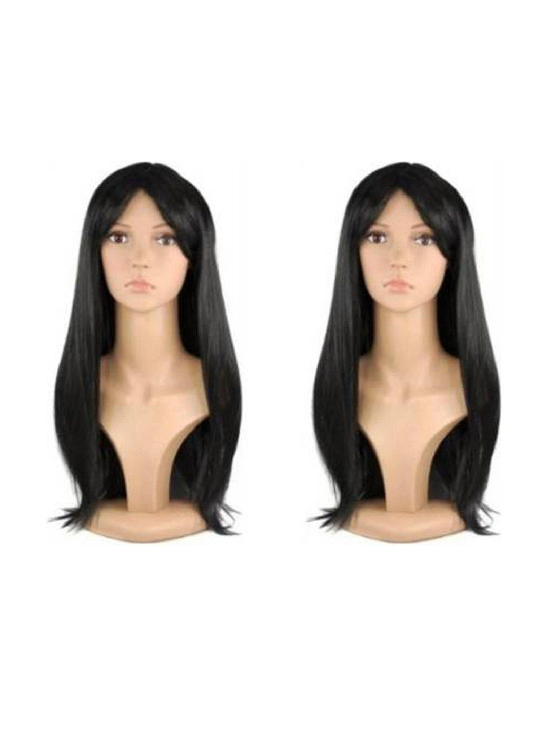 

HAVEREAM Set Of 2 Clip-In Straight Locks Hair Extension - Brown - 8.6 Inch