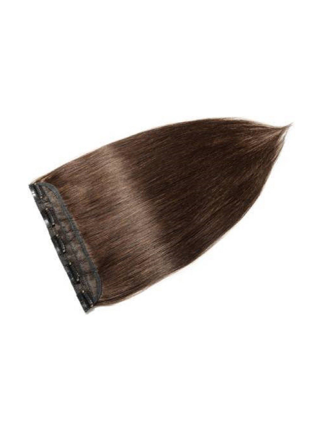 

HAVEREAM Clip On Locks Straight Hair Extension - Brown - 24 Inch