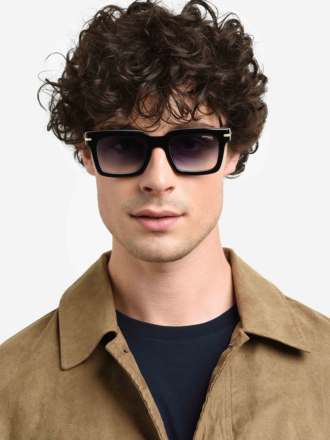 

Carrera Men Other Sunglasses with UV Protected Lens-206372M4P5208, Blue