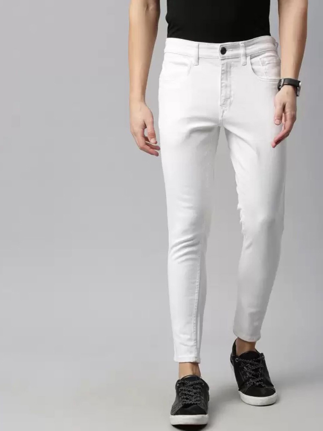 

LINARIA Men Classic Jeans, White