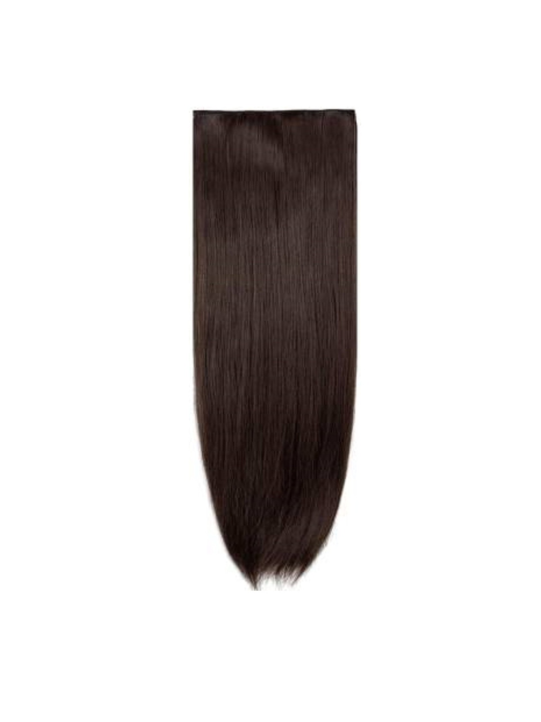 

ABRISH Clip-In Straight Locks Hair Extension - 24 Inch - Brown