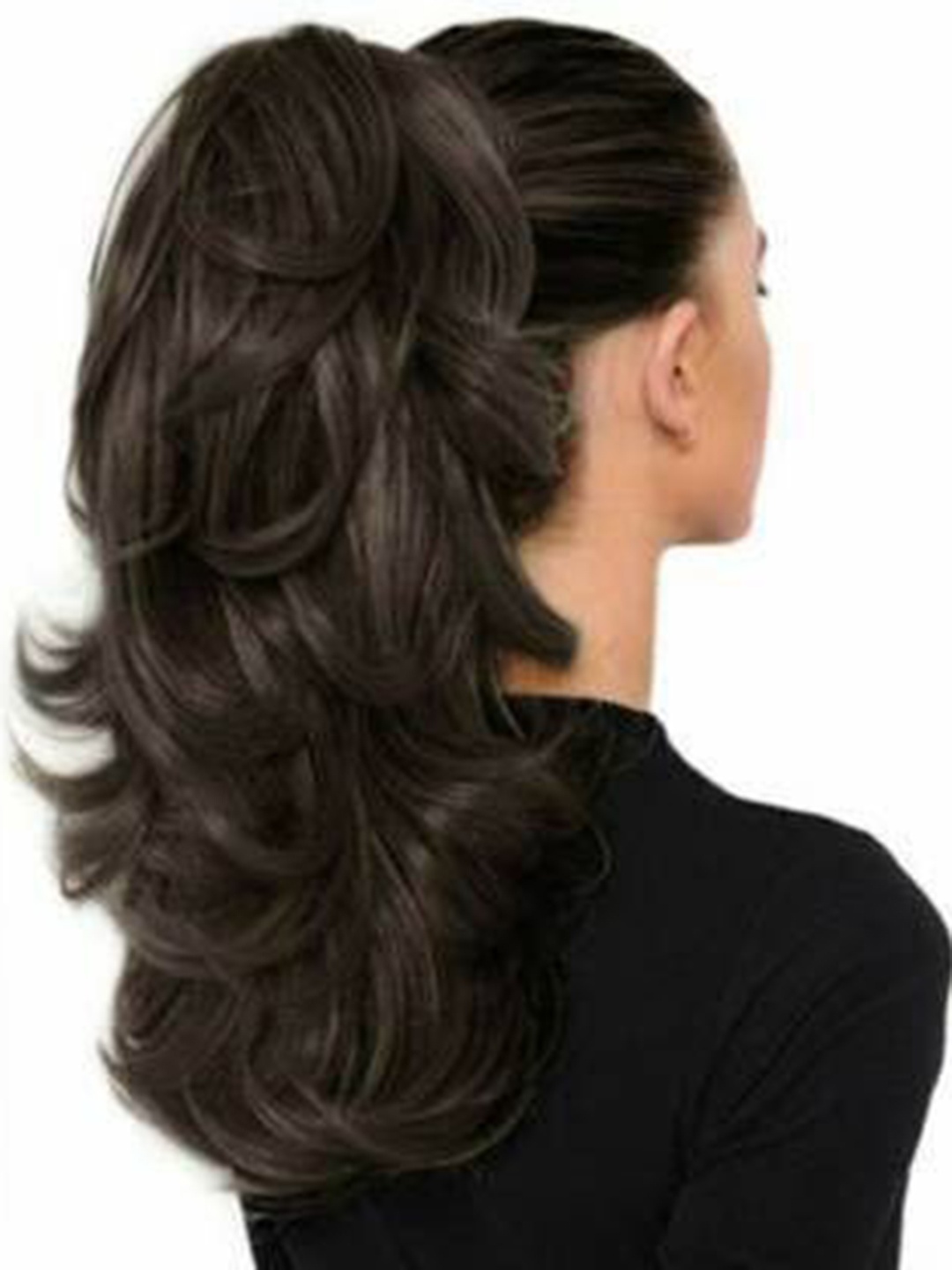 

HAVEREAM Clip-In Claw Ponytail Hair Extension - Natural Brown - 20 Inch
