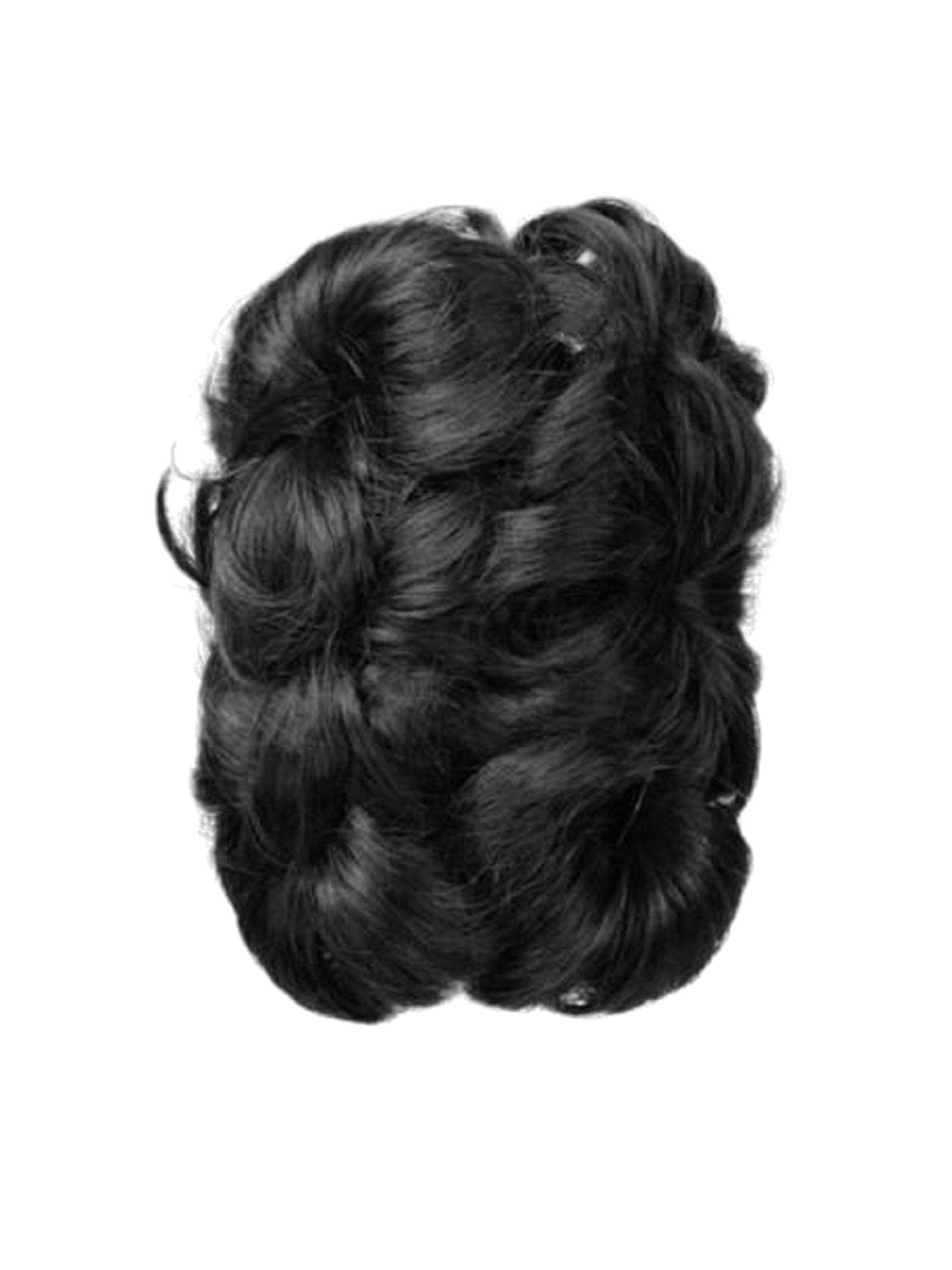 

HAVEREAM Clip-In Waterproof Wavy Bun Hair Extension - Black - 24 Inch