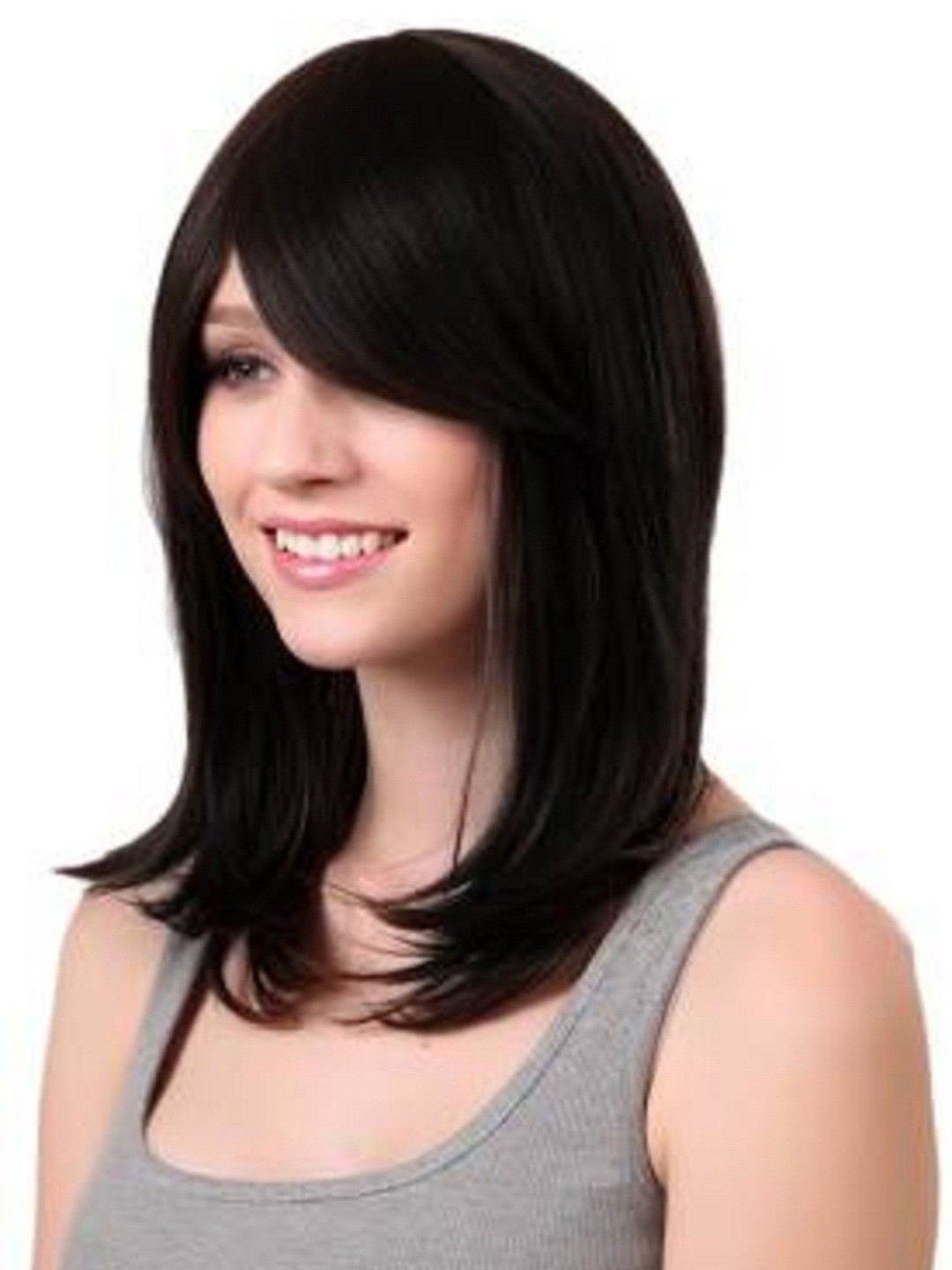 

HAVEREAM Clip In Wavy Toupee Hair Extension- Black - 8 Inch
