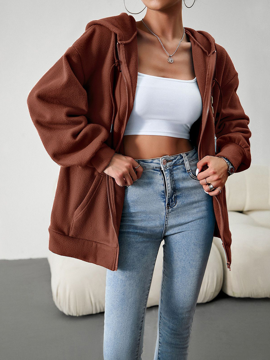 

StyleCast Women Jacket, Brown