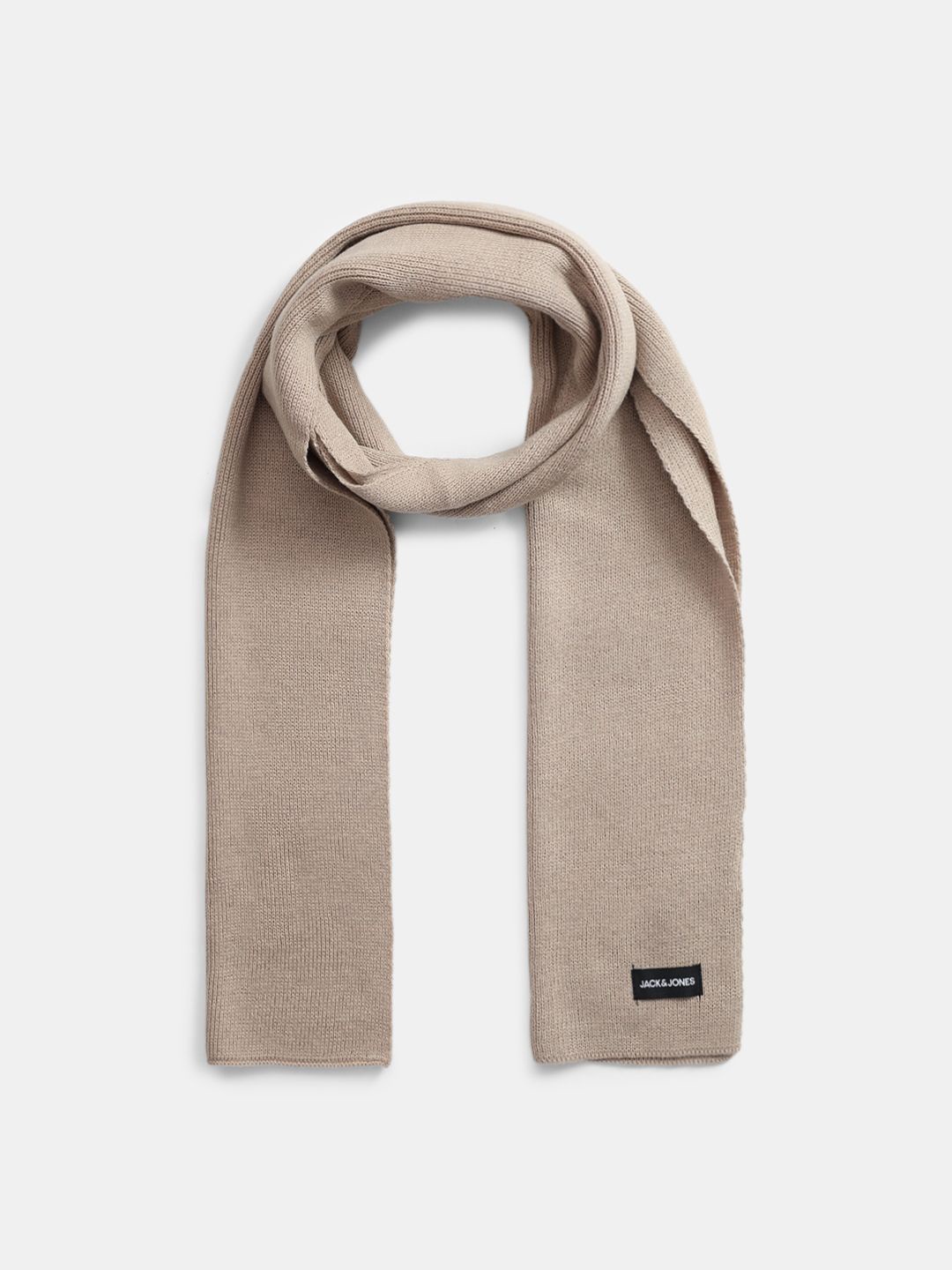 

Jack & Jones Men Solid Scarf, Beige